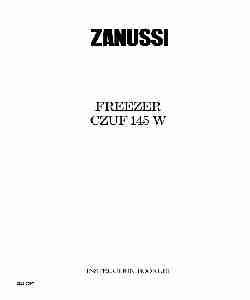 Zanussi Freezer CZUF 145 W-page_pdf